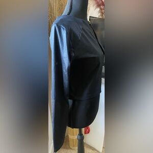 Asics Black Long Sleeve Athletic Top